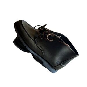 Timberland Brown- Green Waterproof Leather Lace Up Ankle Boots Size 8